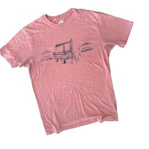 The North Face Mens Size Medium Slim Fit Burnout Red Paddleboard Gorpcore